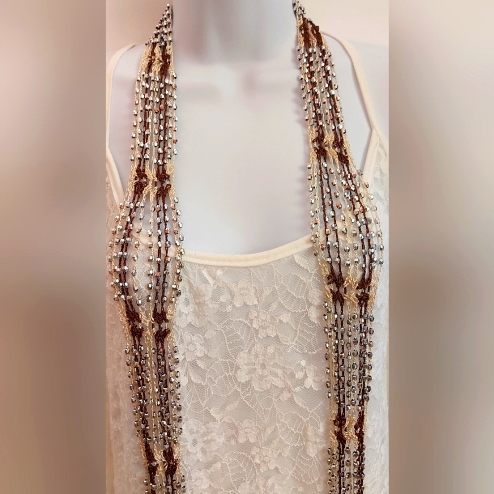 Bohemian Crochet Multistrand Belt